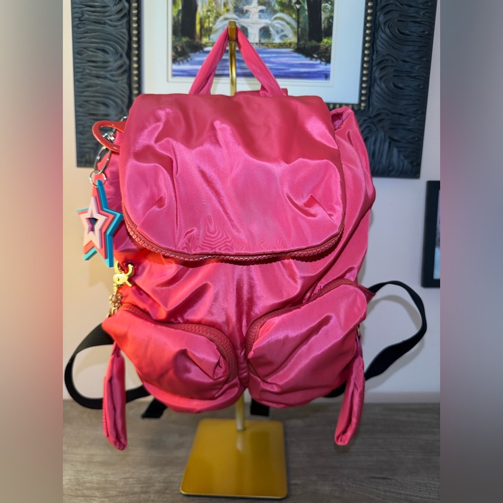 See By Chloe Pink Nylon Women's Backpack EUC
